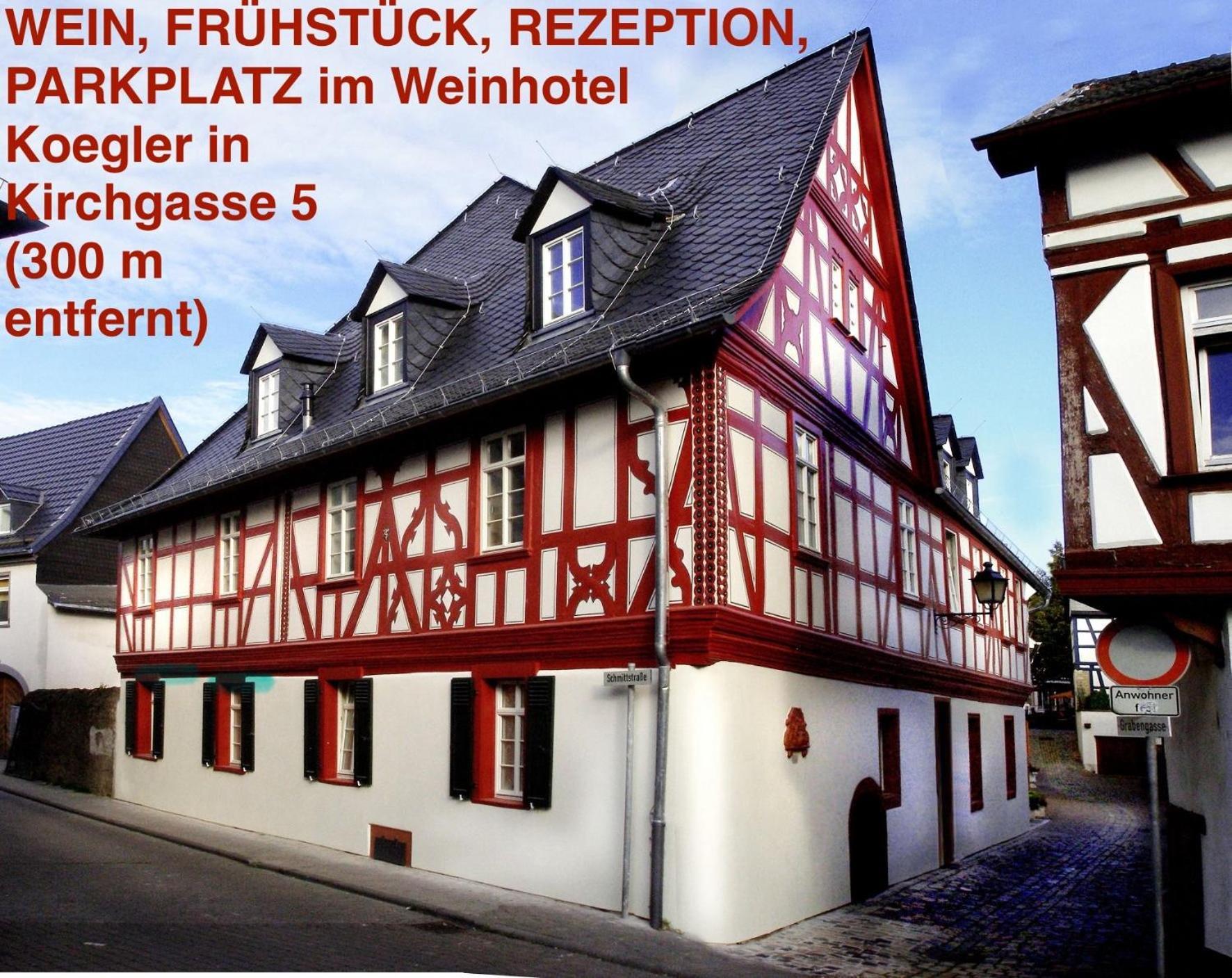Weinhotel Eltvinum Eltville am Rhein Екстер'єр фото